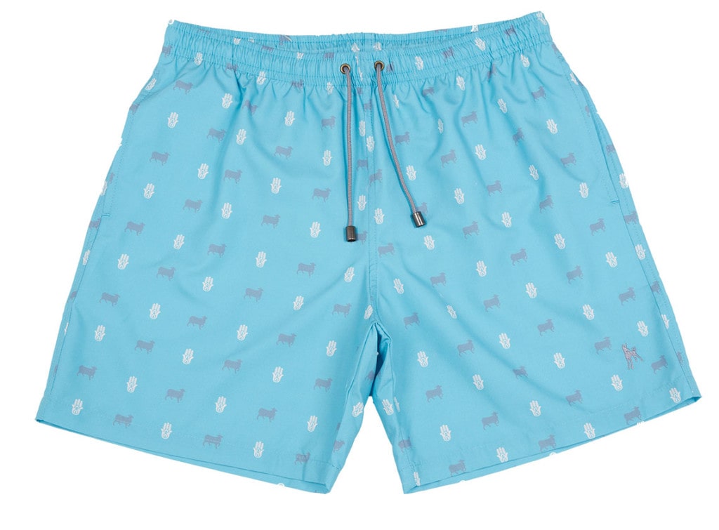 Swim Shorts Sale – Buy Men's Pink Podenco Print Swimshorts Online